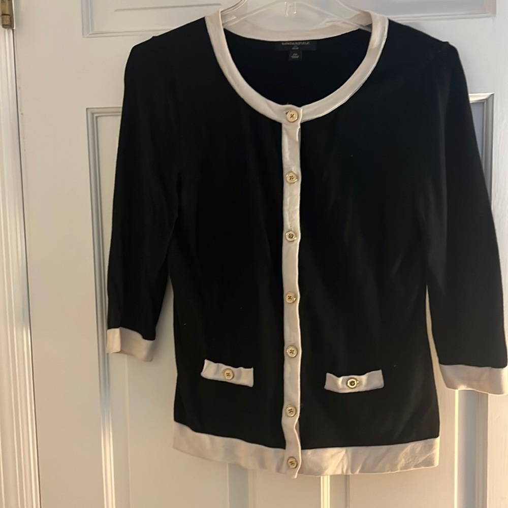 Black Banana Republic Cardigan Size PM.